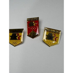 Set of 3 Anheuser Busch, Bud Light Michelob 1984 Los Angeles Olympics pins
